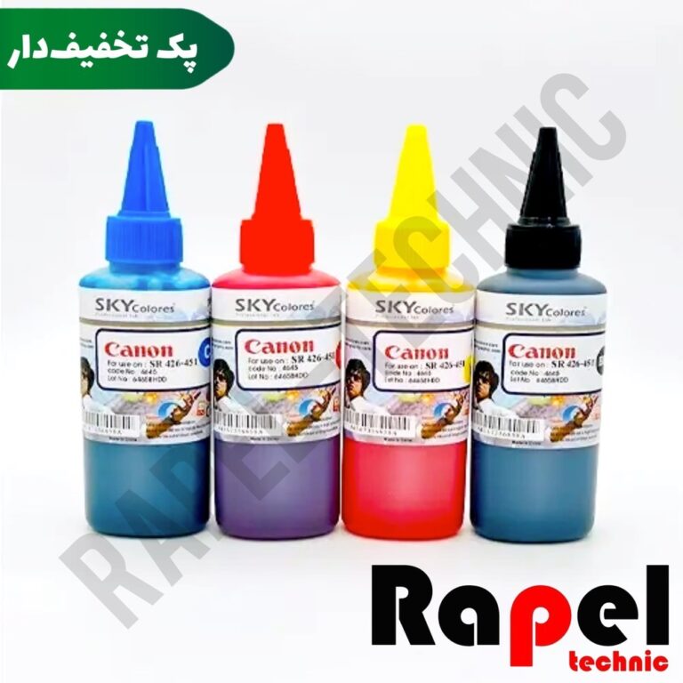 ست جوهر 4 رنگ (100cc) اسکای CANON