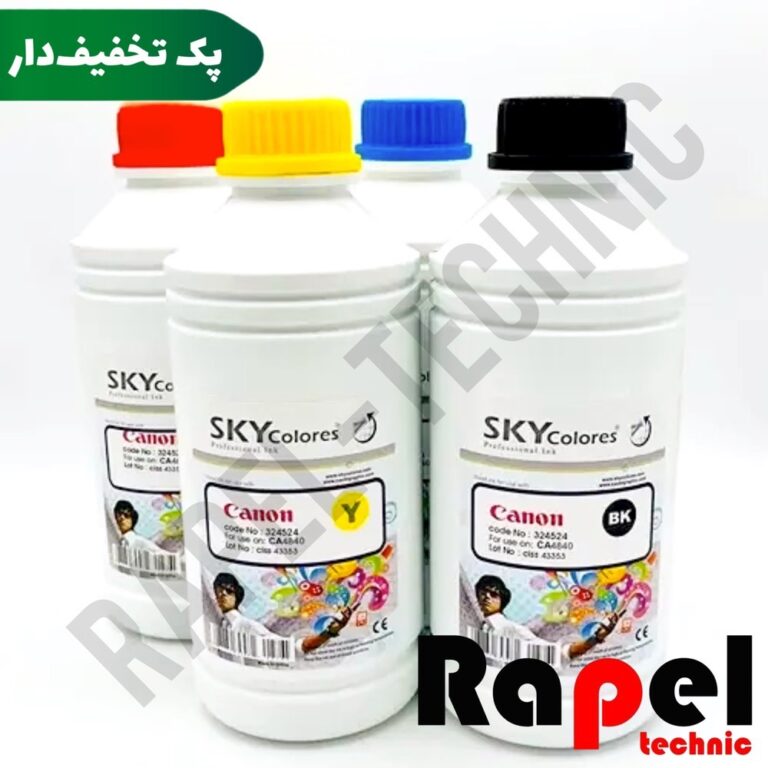 ست جوهر 4 رنگ (یک لیتری) اسکای CANON