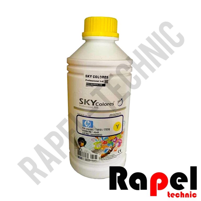 جوهر زرد (یک لیتری) اسکای پلاتر hp770-790 با کیفیت عالی